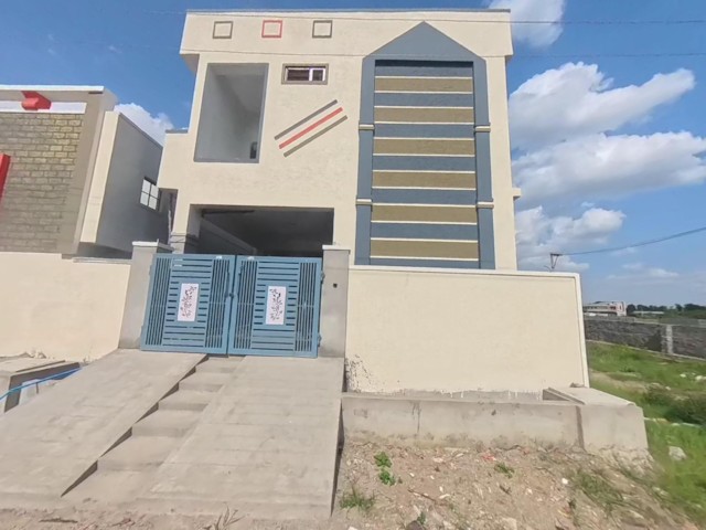 Grand 3 BHK G+1 independent house for sale in Indresham Hyderabad — photo 1 of 1